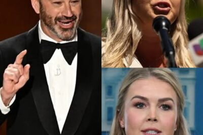 Jimmy Kimmel’s SHOCKING Insult to Karoline Leavitt: The Unforgettable Live TV Moment That Triggered a DEVASTATING Backlash and Left Him Utterly Speechless!