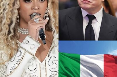 Eilmeldung: Beyoncé entscheidet sich, ihre legendäre Karriere zu beenden und plant, nach Italien zu ziehen: „Ich kann nicht für die nächsten 4 Jahre in Amerika leben und die gleiche Luft wie Elon Musk atmen.“
