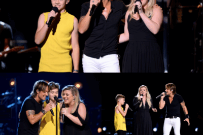 Unforgettable Moment! Keith Urban Surprises Fans by Bringing Kelly Clarkson and Her Son Onstage for a Family Jam—But It Was Kelly’s Son Who Stole the Show With a Mic-Drop Performance!