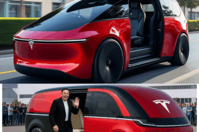 A shockwave from Tesla: Elon Musk confirms the CyberSUV – a giant minivan, the pinnacle of technology with more than 7 seats – is officially rolling off the production line!
