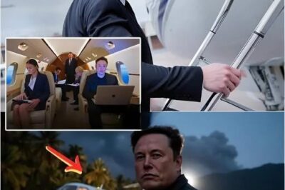 Turbulence alert! Elon Musk’s private jet makes an emergency landing, but what happens on board is even more shocking.