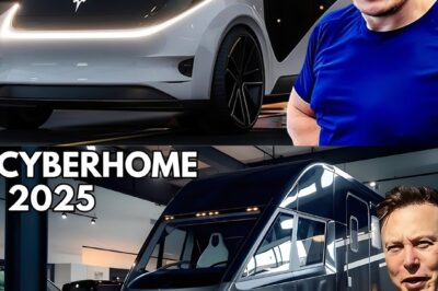 Revolutionizing the road! Elon Musk just unveiled Tesla’s electric motorhome, priced under $17,000, packed with innovative features like: