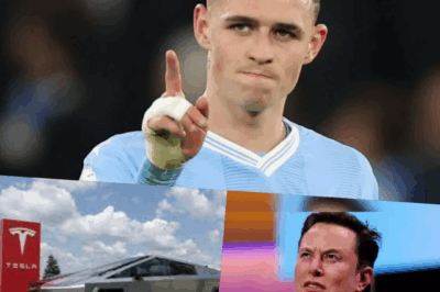 World Stunned as Phil Foden Rejects Elon Musk’s $80 Million Cybertruck Offer