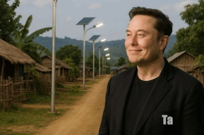 ⚡️SHOCKING: Elon Musk pours $4 million into a “Mysterious Lighting Campaign”—Is he installing chips in rural areas?! 💡 Netizens are buzzing: “Is he giving light or controlling people?” Thousands of super-smart LED lights just appeared in remote villages. A security expert warns: “This isn’t just lighting—it’s a disguised surveillance system!”