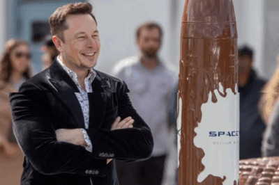Elon Musk Unveils SpaceX Rocket Made Entirely of Chocolate, Blending Innovation with Sweet Creativity