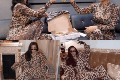Kim and Kourtney Kardashian Channel Twin Vibes in Leopard Ensembles—Can You Notice the Differences?