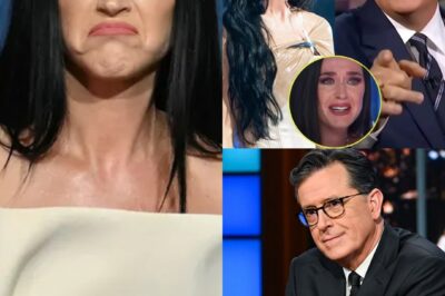SHOCKING NEWS: Katy Perry Kicked Off Stephen Colbert’s Show in EPIC Live TV Moment! Katy Perry is still a storyteller at heart—one who has now seen the stars and decided to shine them back at us. Watch until the end.