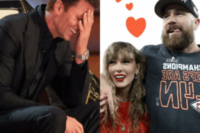 The Brady-Kelce Exchange: “Tom Brady comments on Travis Kelce’s focus on Taylor Swift, but Jason Kelce swiftly responds with a witty remark about Brady’s personal life. This is giving us major roast battle vibes!”