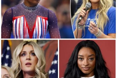 “SIMONE BILES SPEAKS OUT!  After slamming Riley Gaines for her views on transgender athletes, Simone Biles shares her thoughts on inclusivity and fairness in sports.