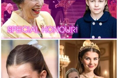 Royal Titleholder: Princess Charlotte is set to inherit the prestigious Princess Royal title from her great-aunt Princess Anne.