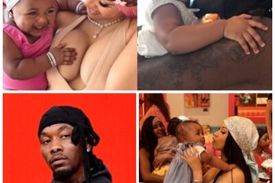 Custody Battle Heats Up: Cardi B reveals her daughter’s face and name, and Offset responds with a shocking statement about a DNA test.