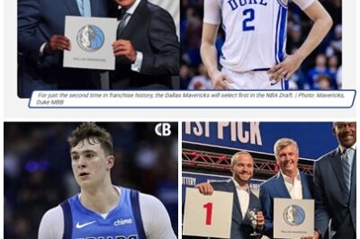 HISTORY MADE! The Dallas Mavericks have landed the No. 1 overall pick in the 2025 NBA draft! With Cooper Flagg as their top choice, the future looks bright for the Mavs.