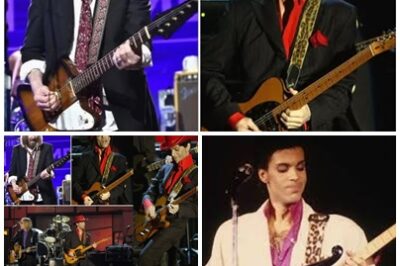 PRINCE TAKES THE STAGE! His legendary performance of “While My Guitar Gently Weeps” at the Rock & Roll Hall of Fame induction ceremony is a testament to his unparalleled talent. Watch to witness greatness!