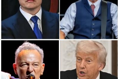 Music Meets Politics: “Bruce Springsteen’s scathing critique of Trump and Musk sparks conversation about social justice and democracy”.Bruce Springsteen SHOCKED EVERYONE by bluntly rejecting Elon Musk’s sponsorship for his 50th-anniversary music career concert!
