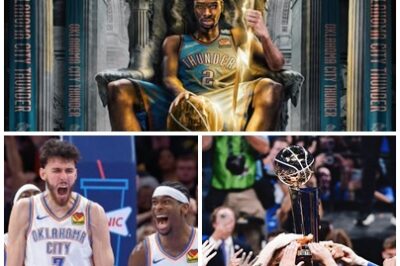 THUNDER STRIKES! The Oklahoma City Thunder makes history by winning their first NBA championship, with SGA at the helm! Check out what fans are saying about this incredible win!