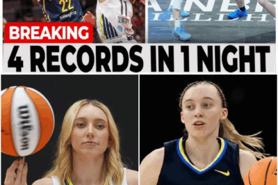BREAKING: Caitlin Clark Breaks 4 WNBA Records in One Game as Indiana Fever Take Down Paige Bueckers and the Dallas Wings — In a Performance That Left the Arena Shaking and the League Speechless, Clark Delivered Another History-Making Night That Only She’s Ever Done Twice, Proving Once Again That She’s Not Just a Rookie Sensation — She’s a Walking Rewrite of the WNBA Record Books