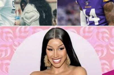 After fans in the stands hurled insults at Cardi B over her stripper past, Stefon Diggs couldn’t stay silent any longer. He clapped back with ten ice-cold words that shut the entire arena down: “Talk all you want — but don’t come for my family.” Cardi fired first, defending her roots. But Diggs? He finished it. Loud, clear, and personal. The message? You don’t mess with the ones he loves. Period.
