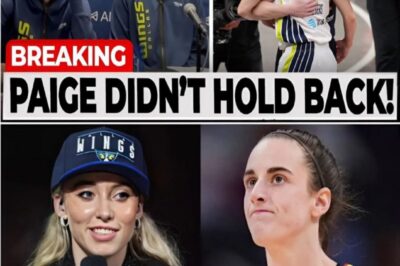 After a tough loss to Caitlin Clark, Paige Bueckers didn’t rage or deflect — she just spoke her truth. “Sometimes… you lose to someone who just refuses to break,” she said quietly. No shade. No excuses. Just raw honesty that hit fans harder than the scoreboard ever could. It wasn’t a rivalry moment — it was a human one. And in that silence, Paige earned more respect than any highlight reel could offer.