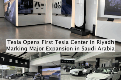 Tesla Opens First Tesla Center in Riyadh, Marking Major Expansion in Saudi Arabia