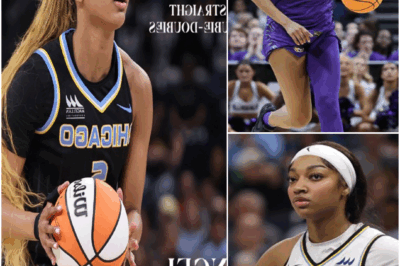 Angel Reese just shattered WNBA history with 15 straight double-doubles, surpassing Candace Parker and forcing even NBA stars to pay attention. Her dominance on the court is so relentless, fans are calling her a “scoring machine.” At just 22, she’s rewriting what it means to be a rookie. The big question now: can anyone stop her — or is this just the beginning of a reign that will define a generation of women’s basketball?