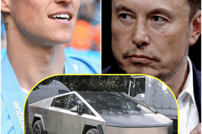 🚨💥 “Keep your truck, mate. I play for legacy — not labels.” – Phil Foden to Elon Musk 😳  BROOO. Elon Musk offered Phil Foden $80 MILLION to slap his face on the Tesla Cybertruck campaign… and Foden basically said hell no with a British accent. 💸🚫🇬🇧