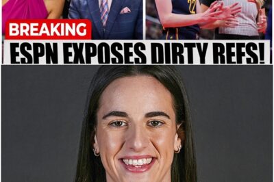ESPN just lit a match on live TV, calling out WNBA refs and demanding protection for Caitlin Clark. “You can’t stay silent and expect fans to stay loyal,” the host said — and the message couldn’t be clearer. No more sugarcoating. No more excuses. The footage spoke volumes, and the league’s silence? It’s officially backfiring. Fans are furious, ratings are shaking, and the WNBA is running out of time to do the right thing