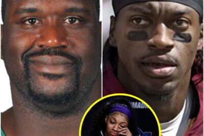 Shaquille O’Neal just lit up Robert Griffin III after his slick comments about Angel Reese — and he didn’t hold back. “Say her name again and I’ll put the paws on you,” Shaq warned, sending shockwaves through sports Twitter. Fans are split, the internet’s on fire, and RGIII might’ve just messed with the wrong legend. This ain’t a debate anymore — it’s personal, and the big man’s not playing games.