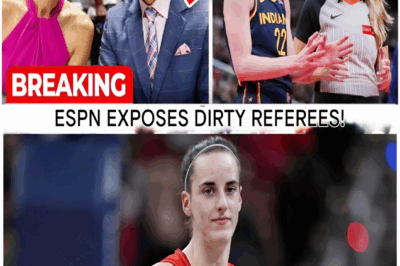 BREAKING: WNBA Plunges Into Chaos After ESPN Host SLAMS Refs Live on Air — And the League’s Silence on Caitlin Clark No Longer Cuts It. This Wasn’t a Tweet. It Wasn’t a Blog. It Was National TV, and ESPN Finally Said What Millions of Fans Have Been Screaming: “Protect Caitlin Clark.” No Names Were Needed. The Footage Was Blistering. The Tone Was Ruthless. And the Message to the WNBA? Time’s Up. Speak Now… or Lose Everything.