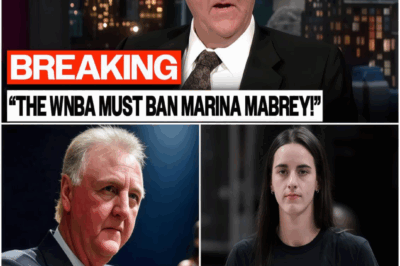 BREAKING: Larry Bird Finally Breaks His Silence to Defend Caitlin Clark After Marina Mabrey’s Cheap Shot — And the NBA Legend’s Final Words About the State of the WNBA Were So Blistering, Even Lifelong Fans Are Reeling: “If This Is the Generation Carrying the Torch… Maybe It’s Time to Put the Flame Out” — A Statement That’s Now Going Viral and Putting the Entire League on Notice
