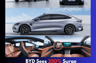 Australian BYD Electric Vehicle Sales Soar 350% in June While Tesla Faces Sharp Decline