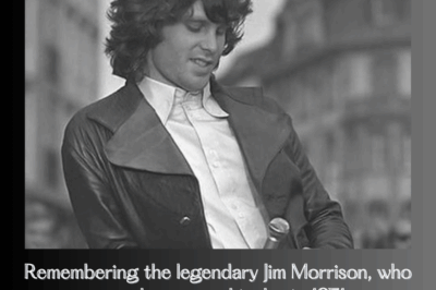 Jim Morrison’s Enduring Legacy: The Doors’ Frontman and Icon of Rebellion