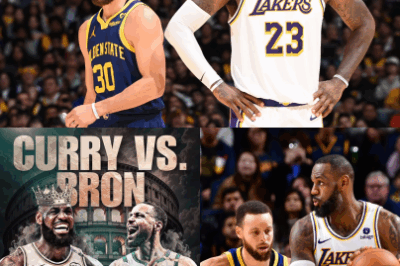 The Battle of the Legends: LeBron James and Stephen Curry gear up for their 54th matchup. Which team will come out on top?