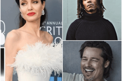 While the legal battle over the divorce continues,  Rumors are swirling about Angelina Jolie and a famous British rapper after their recent appearances . Spotted leaving a hotel together.