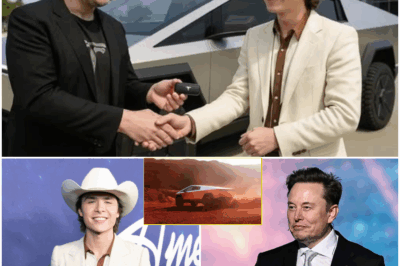 BREAKING: Elon Musk Gifts Tesla Cybertruck to American Idol’s John Foster! Elon Musk’s Shocking Gift! John Foster Gets Tesla Cybertruck After Idol Success