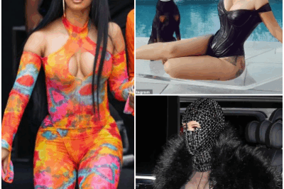 Cardi B’s fashion always surprises people, but this time it was even more so, the outfit made the viewer cover their eyes. The revealing fishnet outfit showed off her bare butt as she walked.