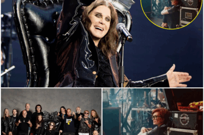 “The Final Curtain Call: Black Sabbath’s Emotional Farewell” Relive the magic of Black Sabbath’s final concert, “Back To The Beginning,” and see the outpouring of love and support for Sharon Osbourne as she stands by her husband Ozzy.