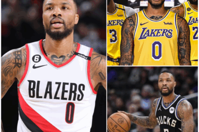 NBA SHOCKER! Damian Lillard’s shocking demands to the Lakers will leave you speechless!