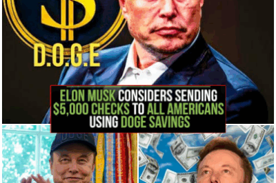 BREAKING NEWS! Elon Musk considers distributing $5,000 checks to American taxpayers using savings from his Department of Government Efficiency (DOGE) initiative. Could this really happen?