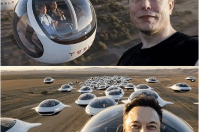 “WORLD STOPS: Elon Musk’s First Flying Tesla Car Prototype STUNS Humanity….