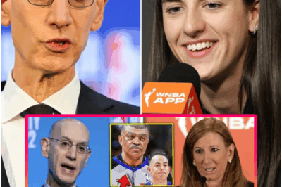 🚨WNBA SCANDAL ERUPTS: Adam Silver DEMANDS “ARREST THESE REFEREES!” as Officiating Controversy EXPLODES…..
