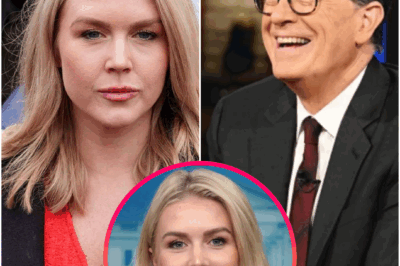 “LATE-NIGHT BLOODBATH” — Karoline Leavitt storms The Late Show and leaves the studio in chaos — but Stephen Colbert strikes back with two brutal lines that humiliate her nationwide.