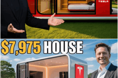🚨GAME-CHANGER: Elon Musk Unveils Tesla’s $7,759 Solar-Powered Tiny House…..