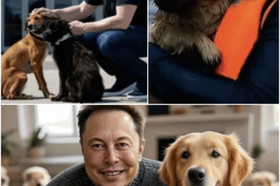 🚨 HEARTWARMING SHOCKWAVE: Elon Musk Rescues a Stray….