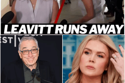 🔥“SIT DOWN, BARBIE”: Robert De Niro DESTROYS Karoline Leavitt With One BRUTAL Line That Left Her Chair EMPTY and the Nation in SHOCK….