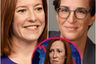 🔥TOO BIG TO FILL? Jen Psaki’s Primetime Gamble BACKFIRES as Rachel Maddow’s Shadow Looms….