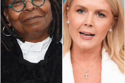 🔥 THE VIEW MELTDOWN: Karoline Leavitt Snaps at Whoopi Goldberg — “You’re nothing but an old relic, just taking up space!”