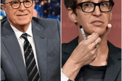 🚨 LATE-NIGHT EARTHQUAKE: STEPHEN COLBERT TEAMS UP WITH RACHEL MADDOW AFTER THE LATE SHOW CANCELLATION….