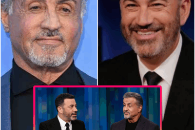 “HOLLYWOOD JUST SHOOK — SYLVESTER STALLONE DROPPED A DEVASTATING TAKEDOWN ON JIMMY KIMMEL THAT FANS CALL A CAREER-ENDING BLOW, TURNING A FEW SMUG JOKES INTO A FULL-BLOWN FEUD THAT EXPOSES THE CRACKS IN LATE-NIGHT TV.”