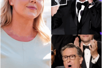 EMMY SHOWDOWN: Karoline Leavitt stunned Hollywood by demanding Stephen Colbert return his Emmy and leave town — but his 13-word retort left her speechless…..