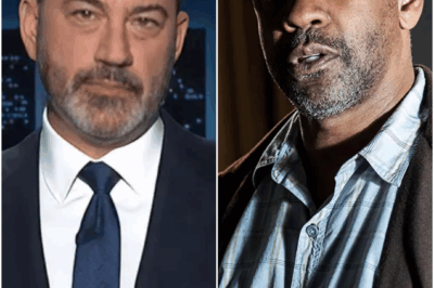 BREAKING NEWS: ABC’s secret plan to sideline Jimmy Kimmel for three full years nearly ended his career forever — until Denzel Washington stormed in with a message so powerful it flipped the script.